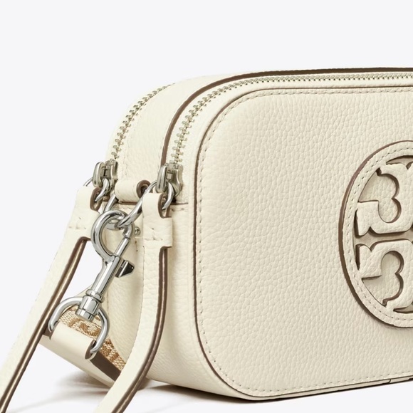 NWT Tory Burch Miller Mini Crossbody New Ivory - Picture 3 of 13